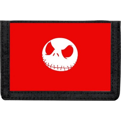 Peněženka na suchý zip Skull