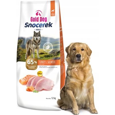 Suché Gold Dog Snocerek krůta losos zelenina pro klouby 12 kg