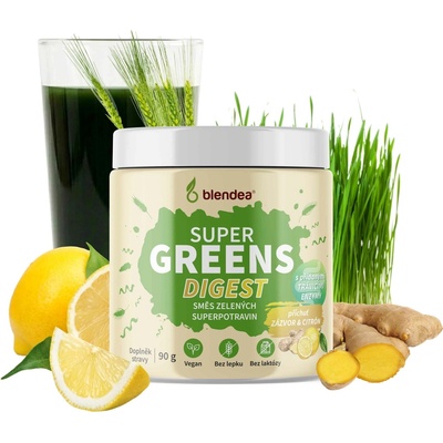Blendea Supergreens 90 g mäta