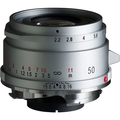 Voigtlander 50mm f2.2 Skopar VM Slv