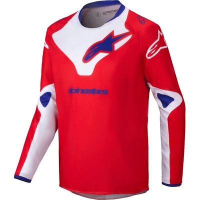 Alpinestars Youth Racer VEIL 2025 červeno-biely