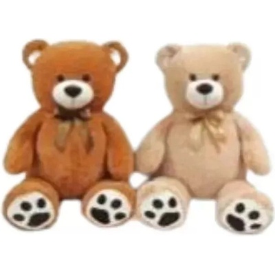 Manninger Голям плюшен мечок с лента - 100 см, различни видове (68048)