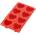 Lékué Форма за десерт HEART, червена, силиконова, Lékué (LKE0621508R01M022)