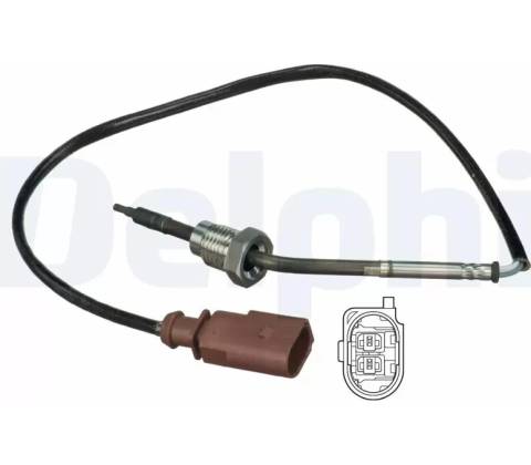 DELPHI Čidlo teploty výfukových plynů DF TS30077