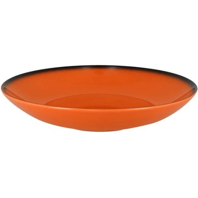 RAK Porcelain LEA talíř hluboký oranžový, pr. 26 cm