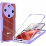 Techsuit Калъф за Honor Magic8 Lite - Techsuit ColorVerse 360 Series + Протектор - Лилав