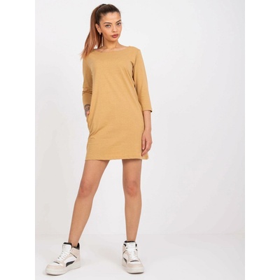 Mayflies Tunic-TW-TU-1021.22X-camel krémová