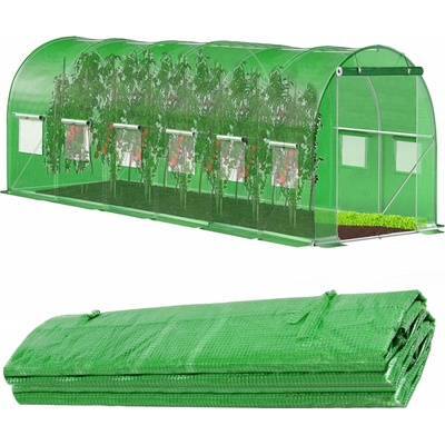 Springos GT0005F FÓLIE NA ZAHRADNÍ TUNEL 6 X 3 X 2 M