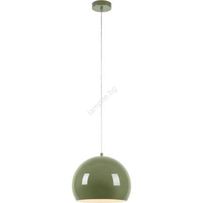 Markslöjd 108988 - Висяща лампа на кабел POP, 1xE27/40W/230V, Ø 28 см, зелена (ML1673)