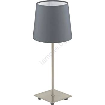 Image 1 of EGLO 54906 - LED Настолна лампа 1xE14/6W/230V сив/хром (EG54906)