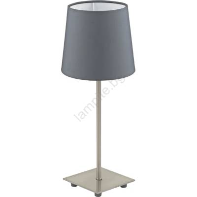 EGLO 54906 - LED Настолна лампа 1xE14/6W/230V сив/хром (EG54906)