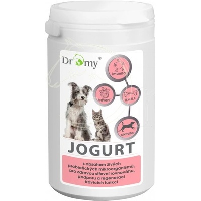 Dromy Jogurt pro psy a kočky s probiotiky 800 g