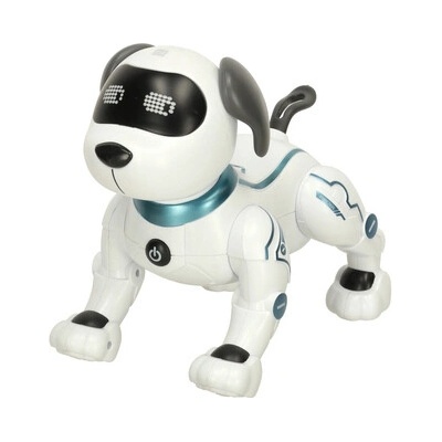 LIVEFY Interactive Dog psí robot na diaľkové ovládanie, biely