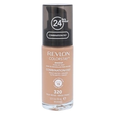 Revlon Make-up pre zmiešanú až mastnú pleť s pumpičkou Colorstay make-up Combination Oily Skin 320 True Beige 30 ml