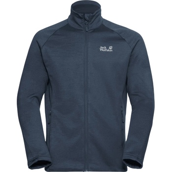 Jack Wolfskin Мъжко поларено яке Jack Wolfskin Peak District Fullzip Fleece jacket - Midnight Sky (005-7010-0212)