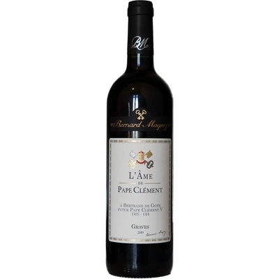 Bernard Magrez L´Ame de Pape Clément rouge AOC Graves 2019 13% 0,75 l (holá láhev)