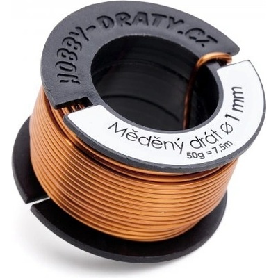Hobby dráty manumi Měděný drát 1mm/50g – Zboží Dáma