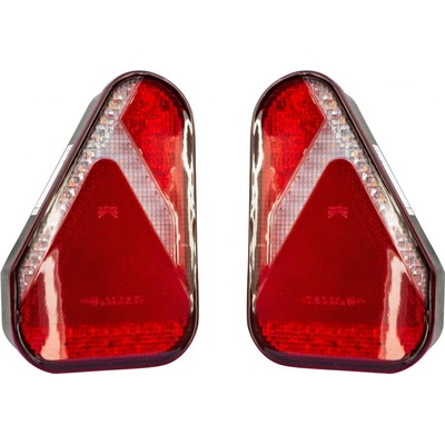 Zadné svetlá ASPÖCK Earpoint LED bajonetové 5PIN 6 funkcií ľavé + pravé