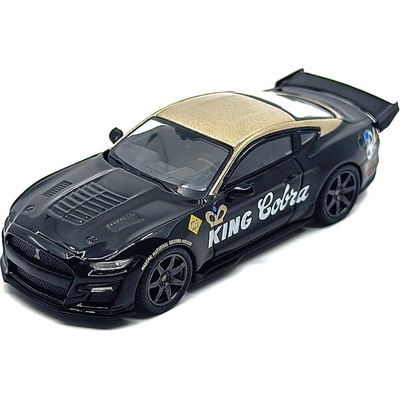 SHELBY GT500 DRAGON SNAKE CONCEPT BLACK & GOLD 2020 1:64 Mini GT