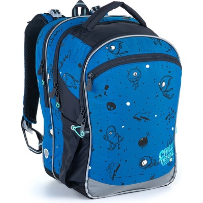 Topgal tříkomorový s příšerkami Coco 21017 B modrá