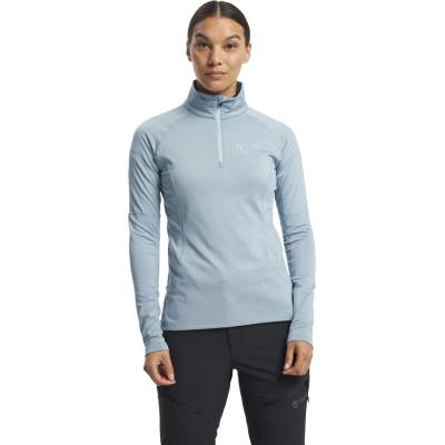 Tenson Txlite Half Zip W svetlomodrá čierna
