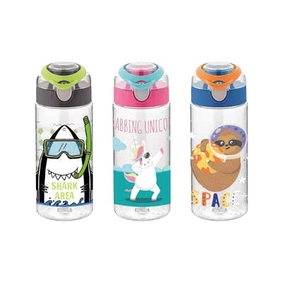 Horecano М-912014-Бутилка с декор 500cc "Saga" PVC TRITAN (0154372)