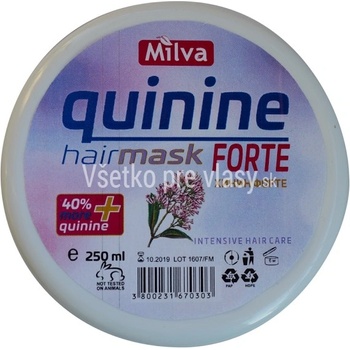 Milva Chinín Forte maska 250 ml