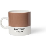 Pantone Светлокафява керамична чаша за еспресо 120 ml Mocha Mousse 17-1230 - Pantone (101042025)