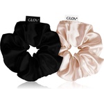 GLOV Scrunchies M ластици за коса Sparkling Wine/Black 2 бр