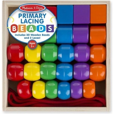 Melissa & Doug - Първични мъниста - Цветни нанизи (8)