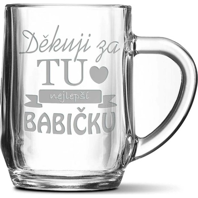 Sablio Půllitr Děkuji za tu nejlepší babičku 500 ml