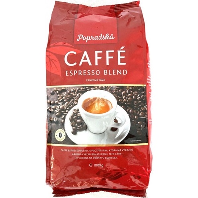 Popradská Espresso Blend zrnková 1 kg