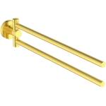 Ideal Standard IOM - Поставка за кърпи, въртяща се, дължина 37 см, матирано злато A9131A2 (A9131A2)