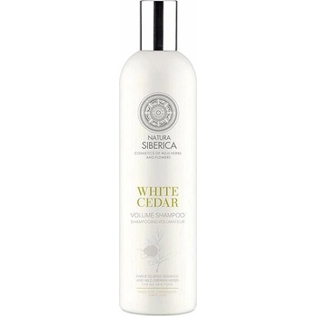 NATURA SIBERICA Šampón na väčší objem Biely céder 400 ml