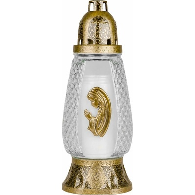 Kahanec Grave, sklo, Mária, 30 h, 100 g, 29 cm, na hrob