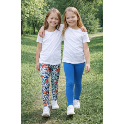 LEMON BERET balení 2 kusy modré a květy Modrá