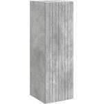 vidaXL Стенно Баня Кабинет Бетонно сиво 33 x 34, 5 x 60 см (890665)