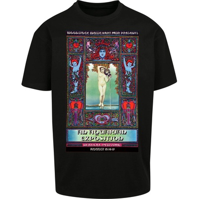 Mister Tee Тениска Woodstock Wallkill Oversize Tee black XXLUB-MT2430-00007 - Тъмносив, размер S