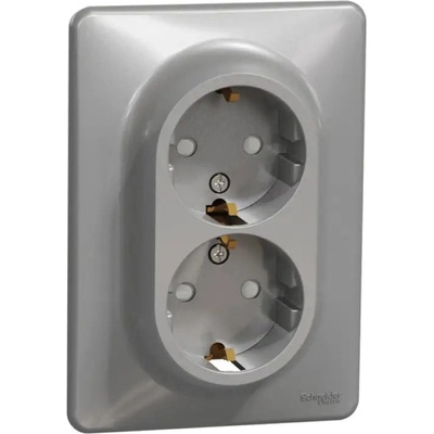 Schneider Electric КОНТАКТ ДВОЕН АЛУМИНИЙ schneider sedna (sdd313221) (3606481482525)