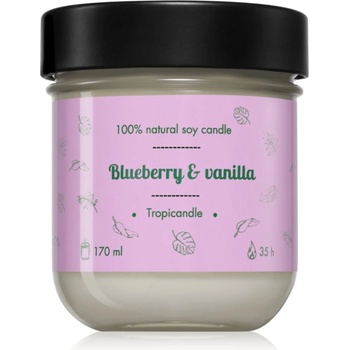 TROPIKALIA Blueberry & Vanilla ароматна свещ 170ml