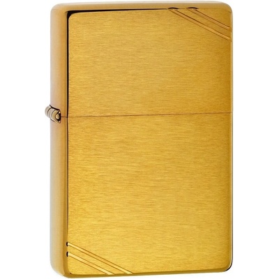 Zippo Brushed Brass Vintage 23002