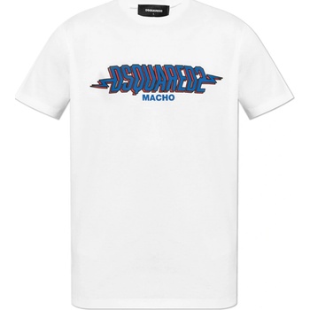Dsquared2 Macho White tričko