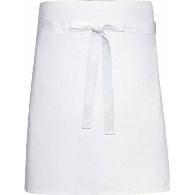 Link Kitchen Wear Pekařská lehčí zástěra délka pkolena 240 g/m Bílá X997
