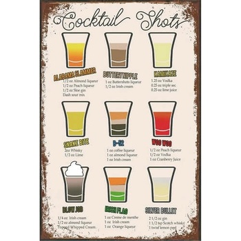 Ceduľa Cocktail