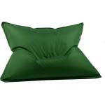 Pufrelax Пуф, Голяма възглавница, 350л. , Magic Pillow - Teteron Green, Перящ се калъф, За открито, Пълнеж от Полистиролни перли (PUF-G-MP-TEX-GR)