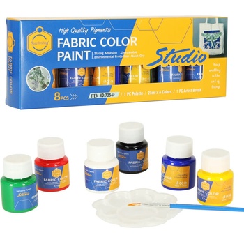 FAR-16130 Súprava farieb na textil 6 ks
