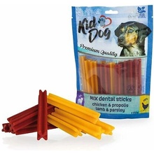 Kiddog kuře+propolis jehněčí+petržel MIX dentalní tyčinky 250 g