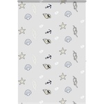 vidaXL Ролетна щора за душ с касета 150x240 см Ширина на плата 146 см (4015017)