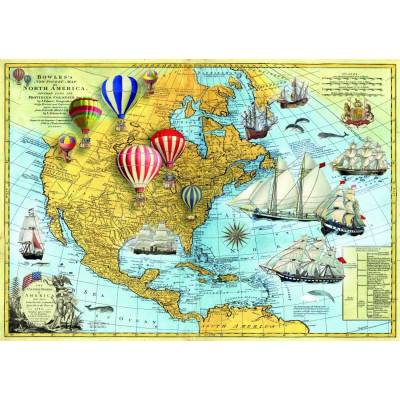 Bluebird Puzzle - Puzzle North America 1500 - 1 500 piese