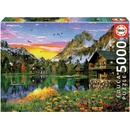 Puzzle Educa Alpine lake 5000 dielov